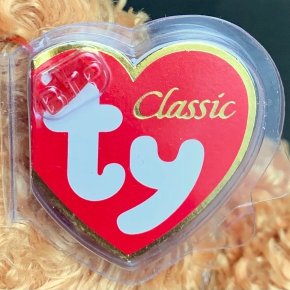 2002 Ty Classic Teddybearsary 100th Anniversary Teddy Bear Plush Stuffed Animal - Picture 6 of 8
